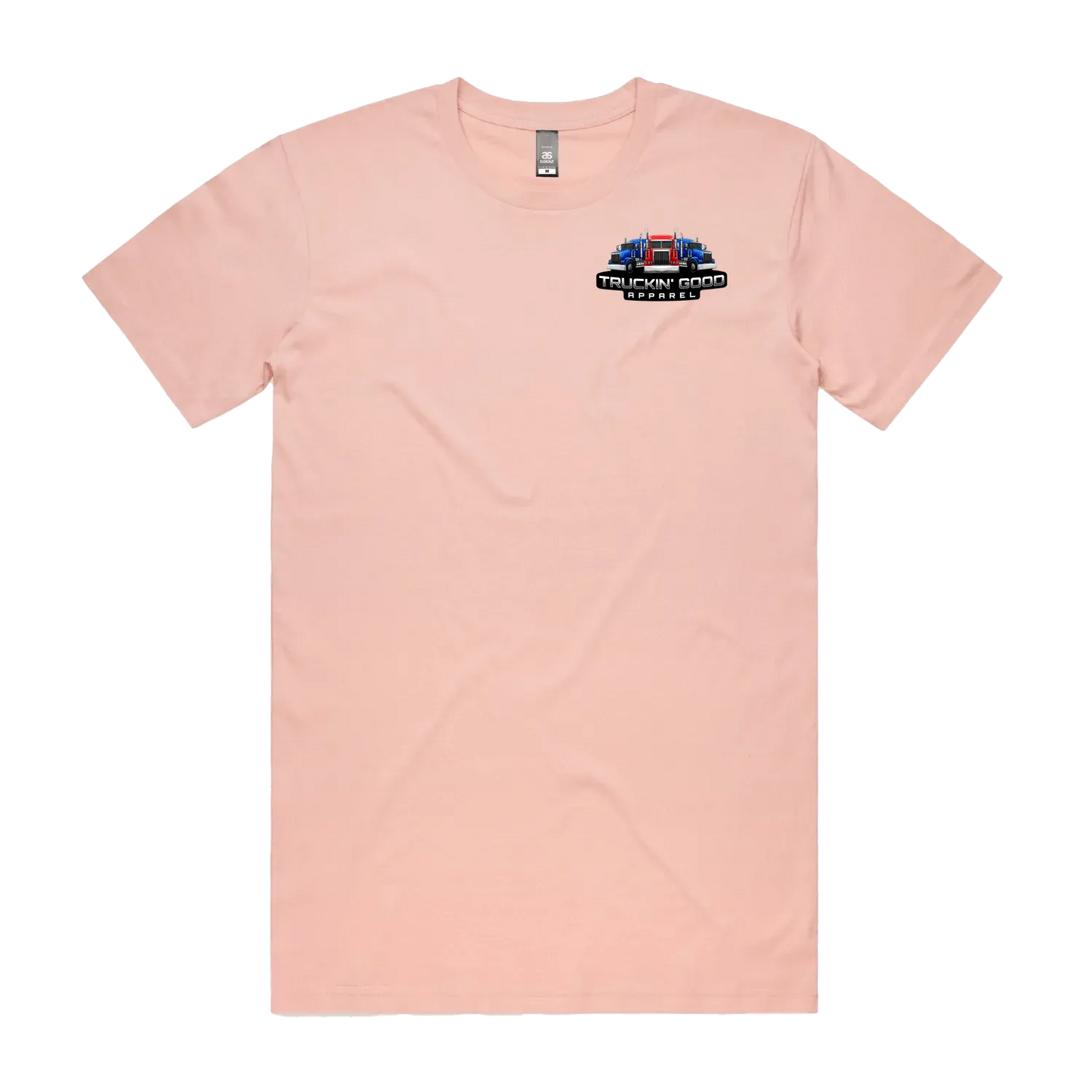 Pink front flat lay