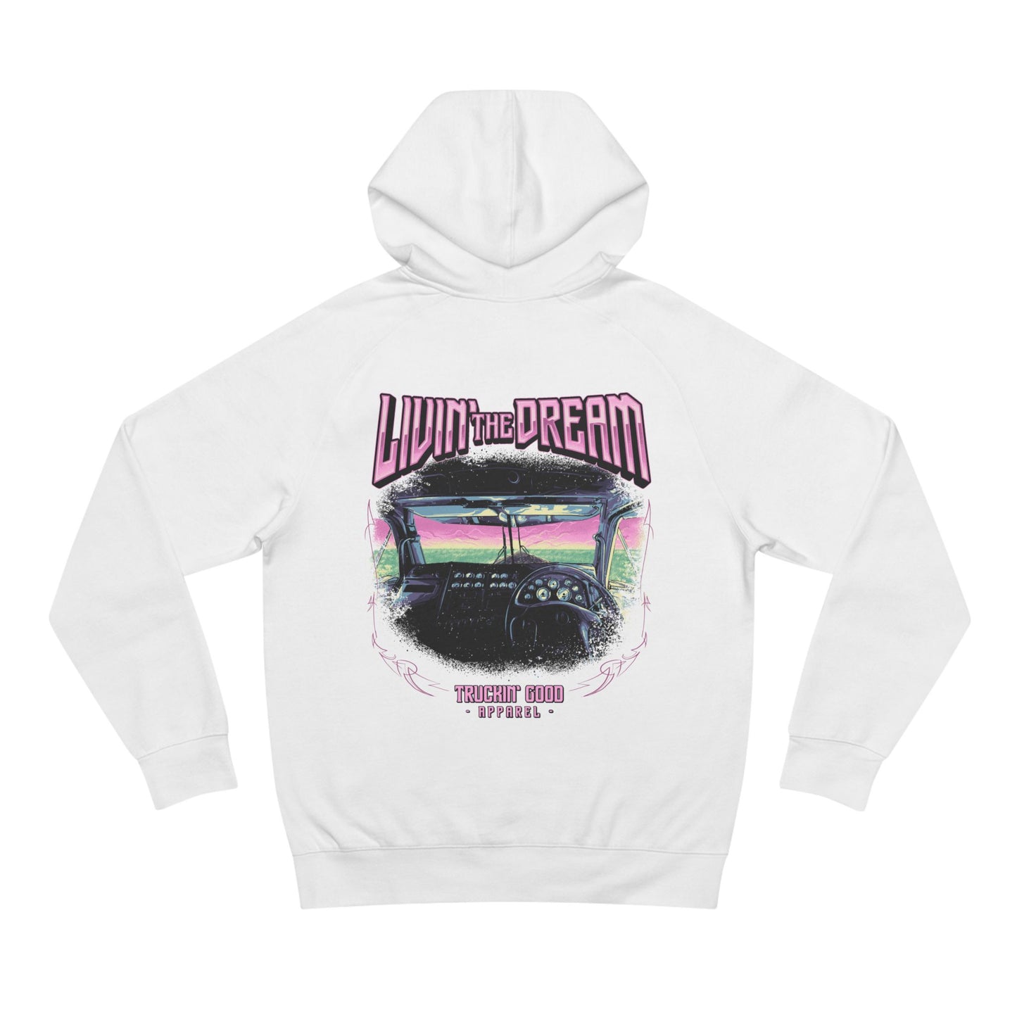 Livin' The Dream Hoodie Pink