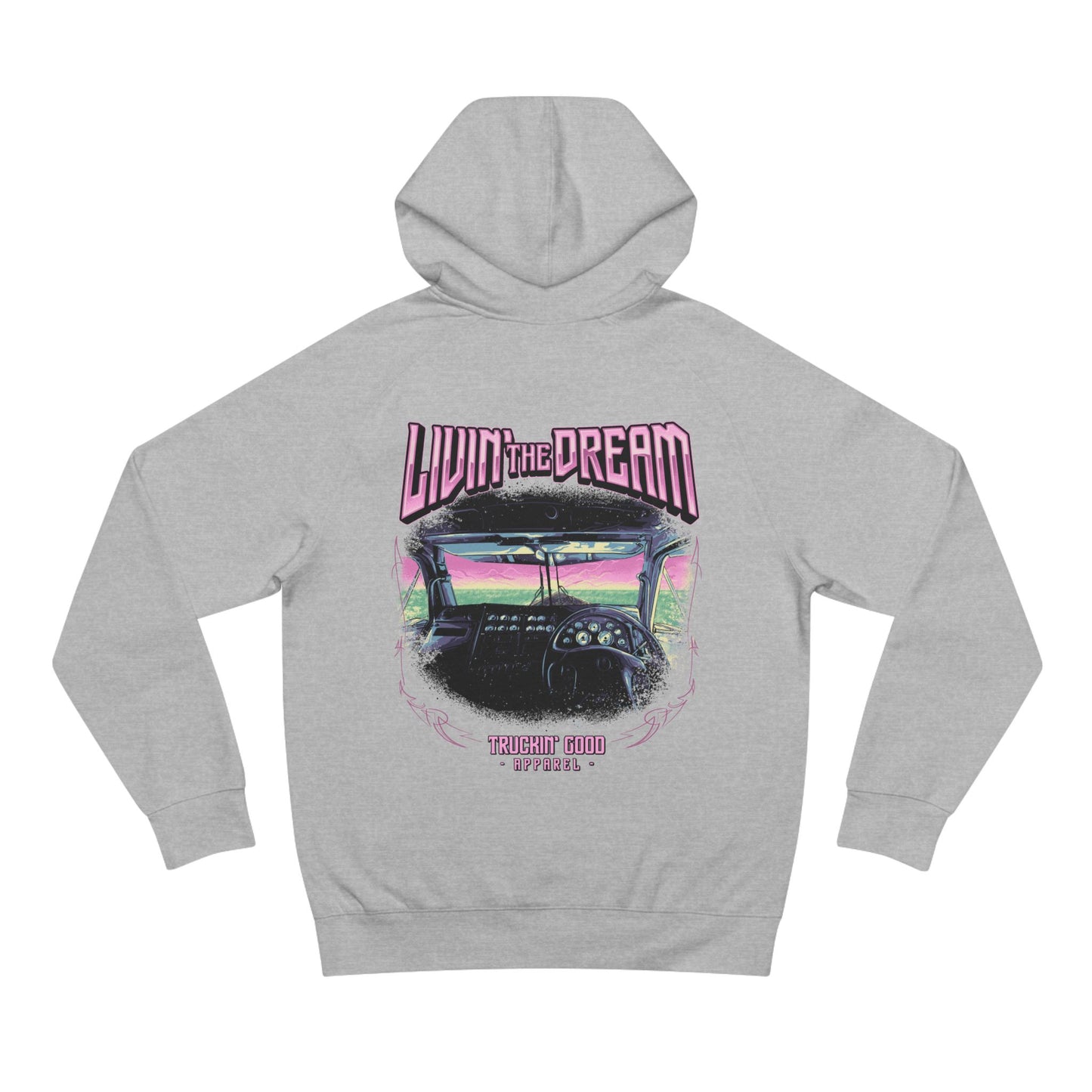 Livin' The Dream Hoodie Pink