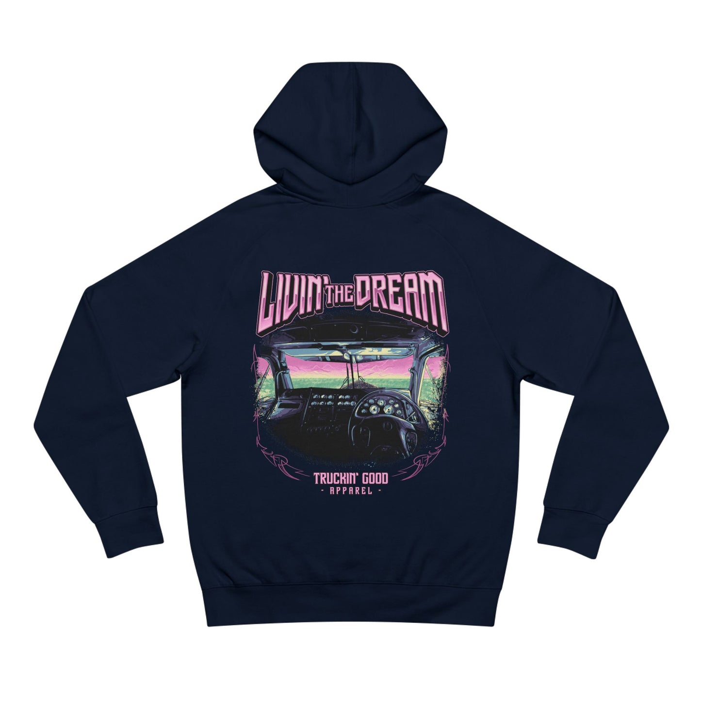 Livin' The Dream Hoodie Pink