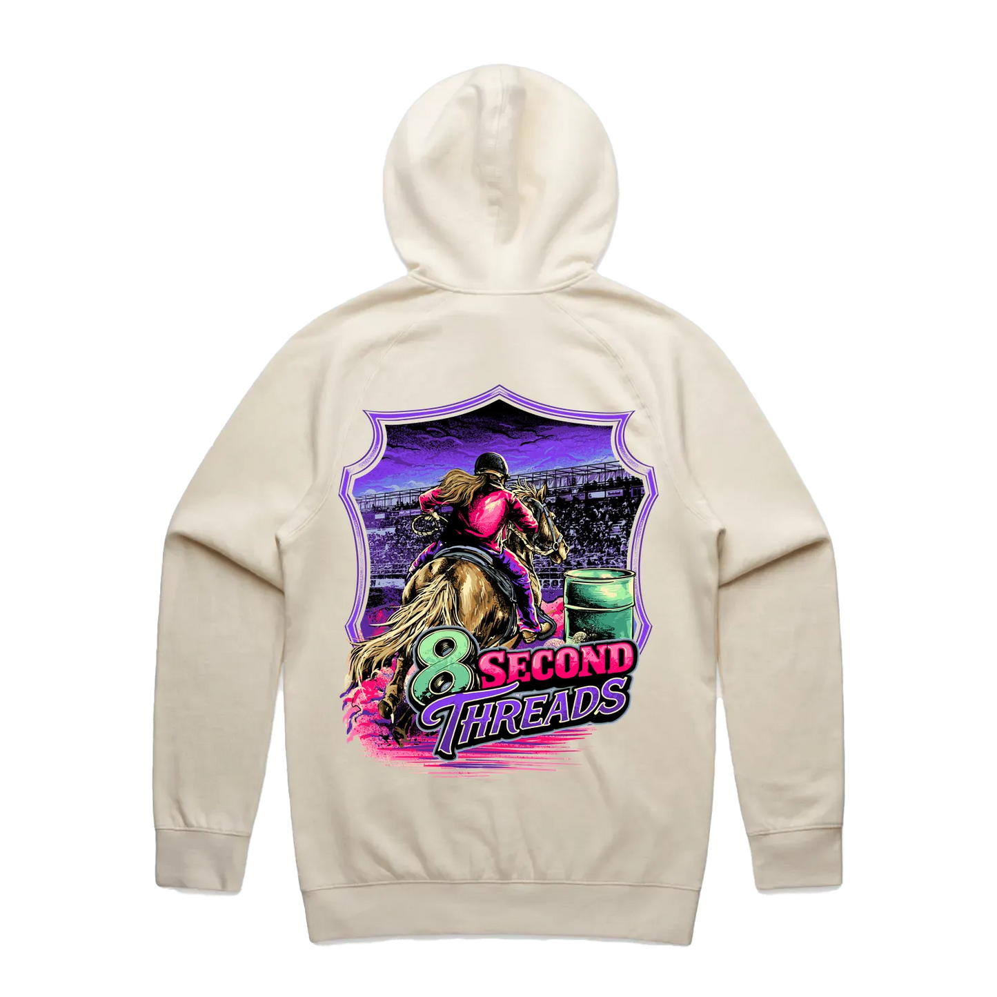 8 Second Threads Barrel Racing Hoodie