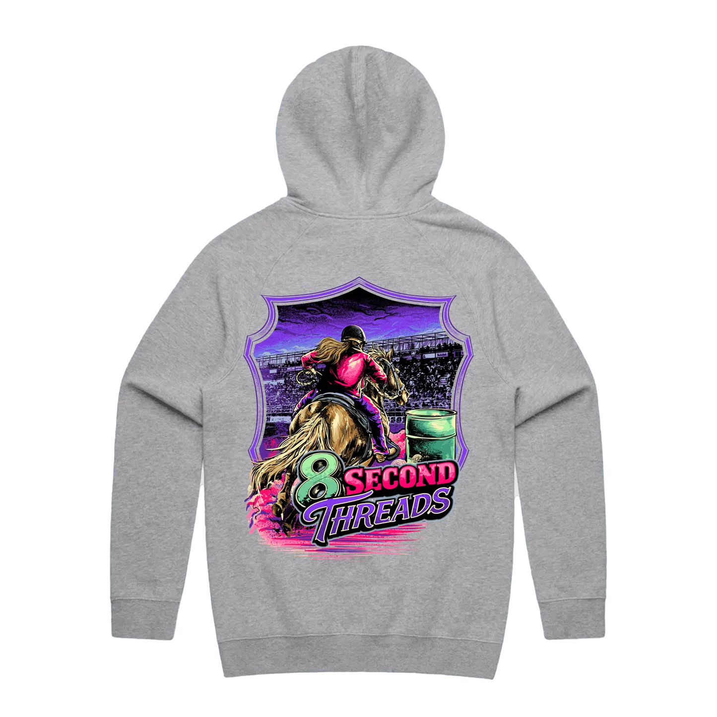 8 Second Threads Barrel Racing Hoodie