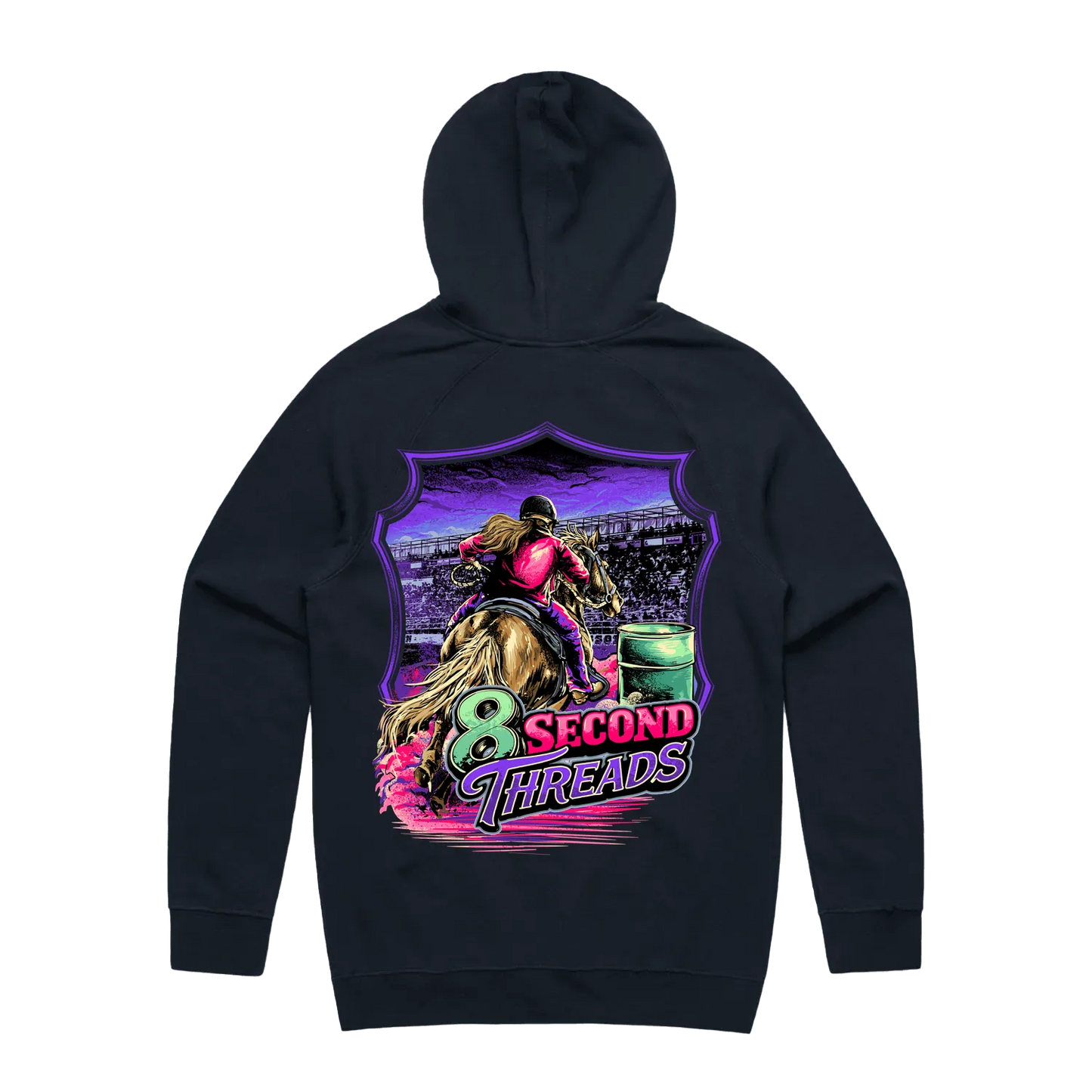 8 Second Threads Barrel Racing Hoodie