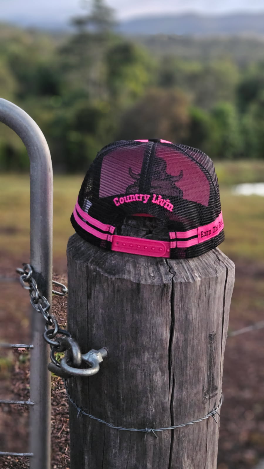 8 Second Threads Trucker Cap - Pink