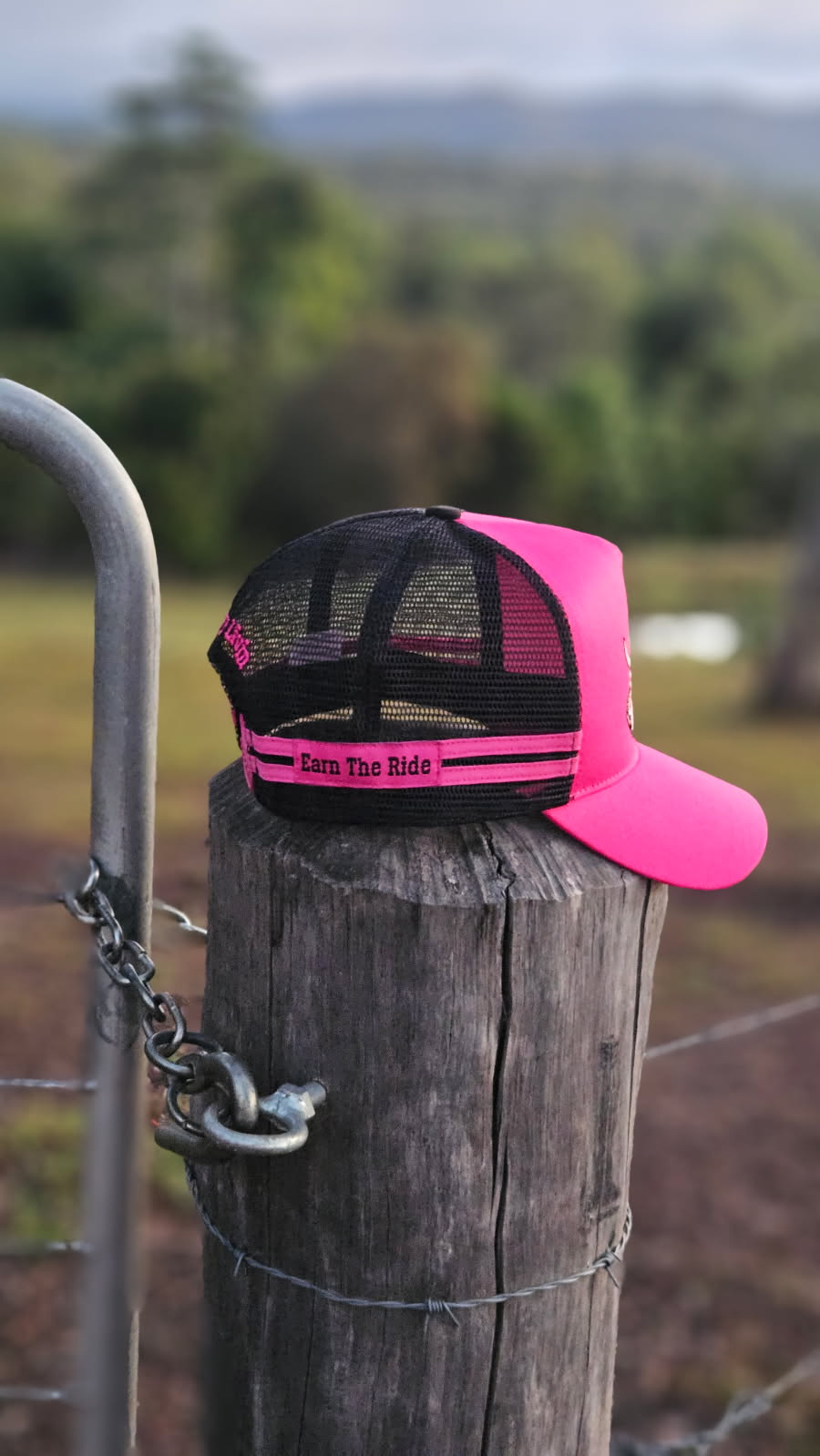 8 Second Threads Trucker Cap - Pink