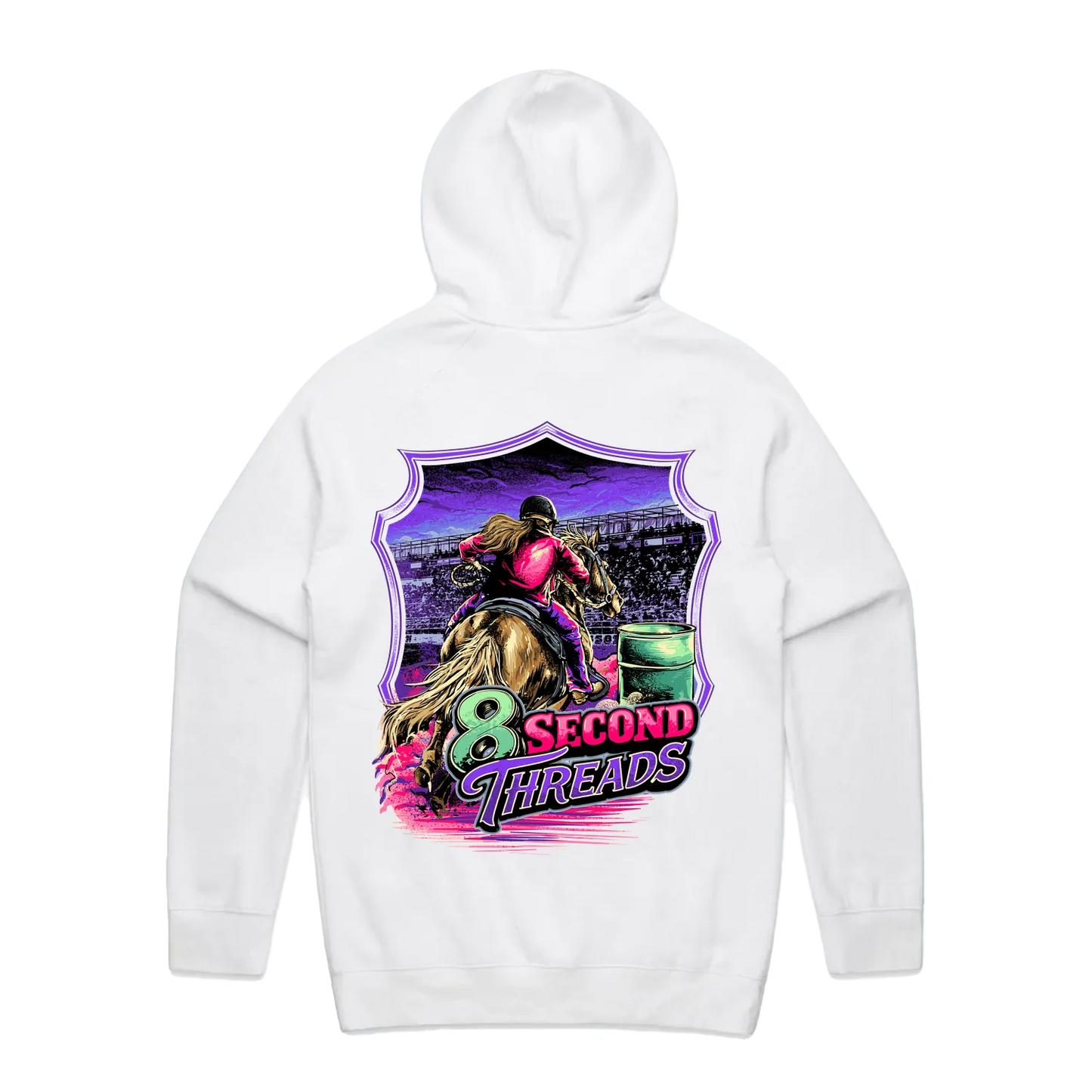 8 Second Threads Barrel Racing Hoodie