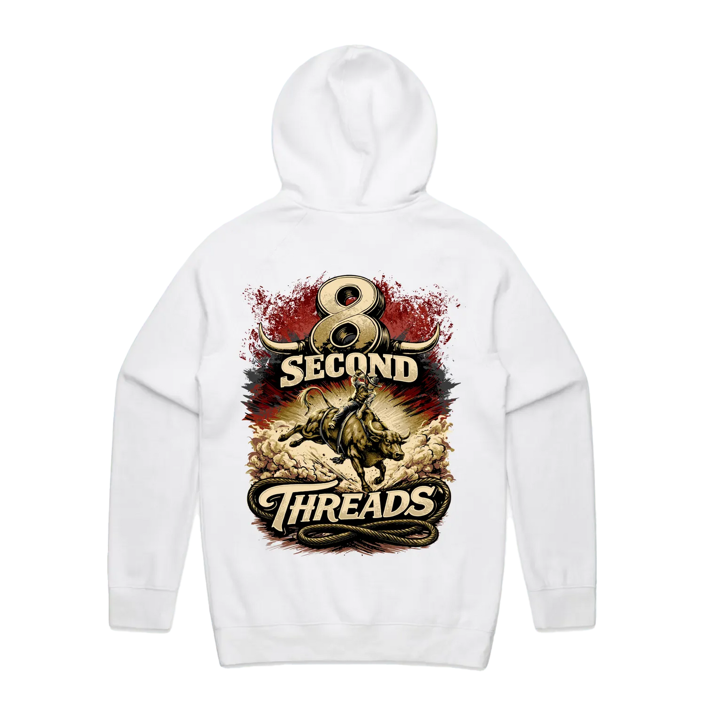8 Second Threads Bucking Bull Hoodie