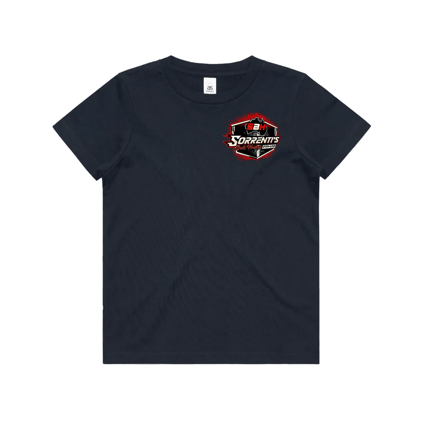 Navy front flat lay