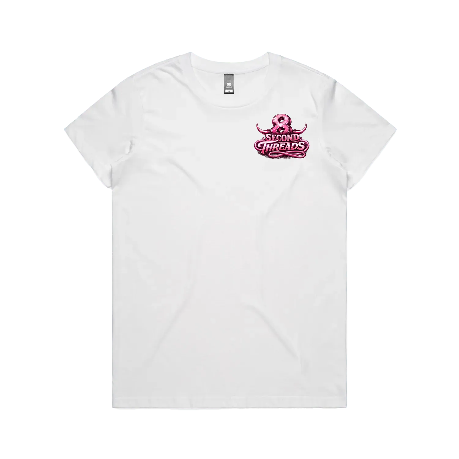 White front flat lay